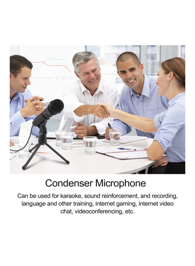 Multi-Function Portable Microphone with Stand LU-VH50-2 Black  - Image 3