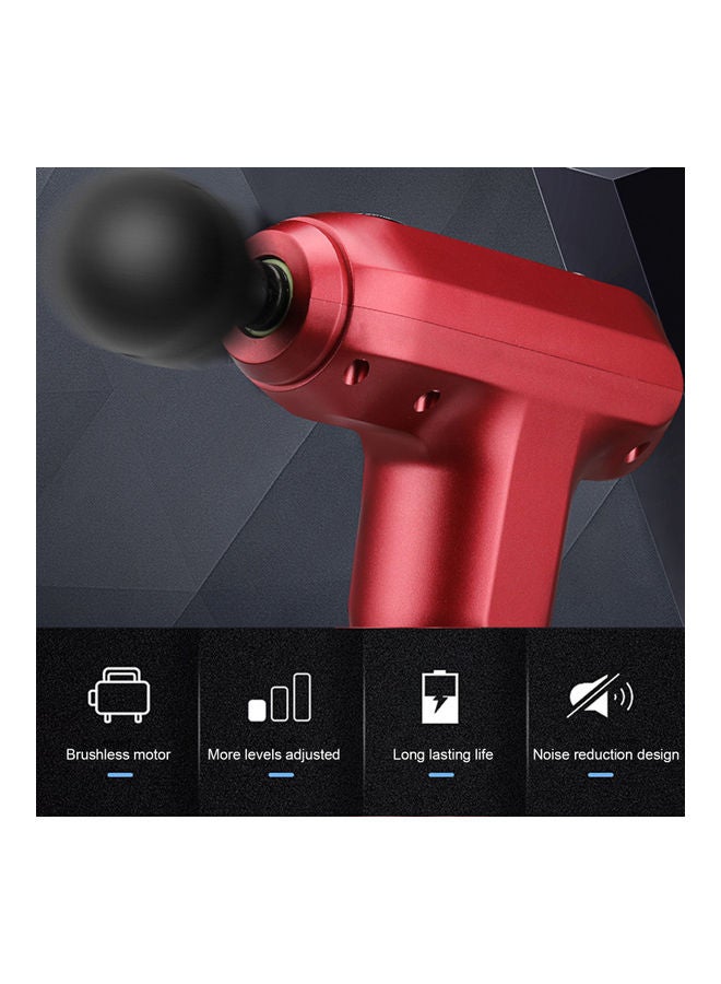 مسدس تدليك للوجه مسدس تدليك العضلات ب6 مستويات واهتزاز متغير - Image 2