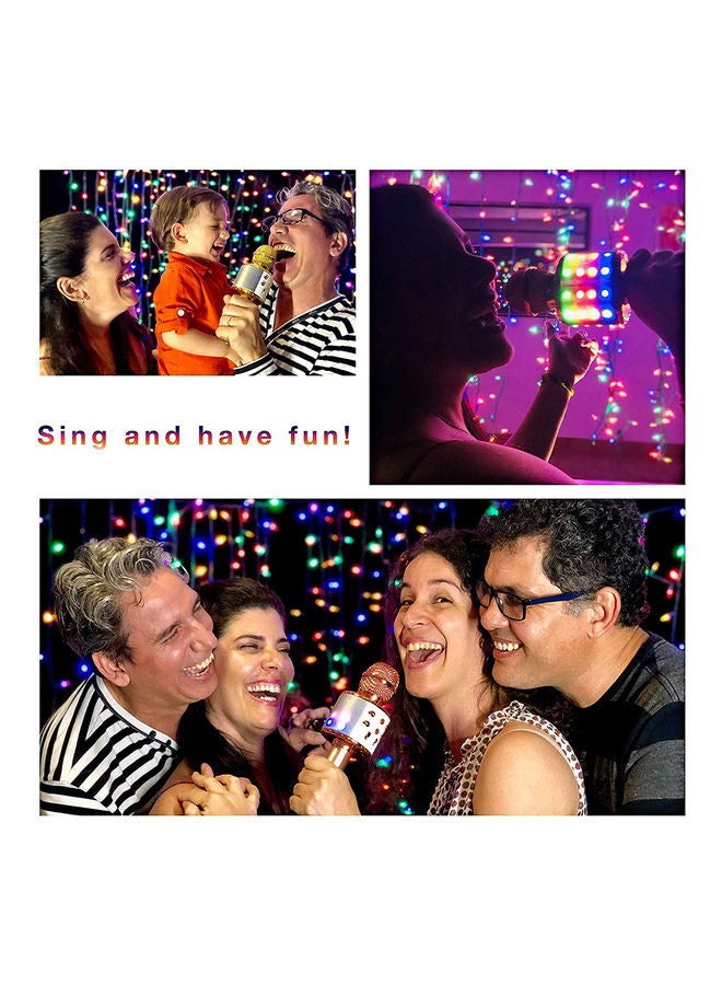 ميكروفون مكثف لدمج الصوت LU-VH50-15 ذهبي - Image 2