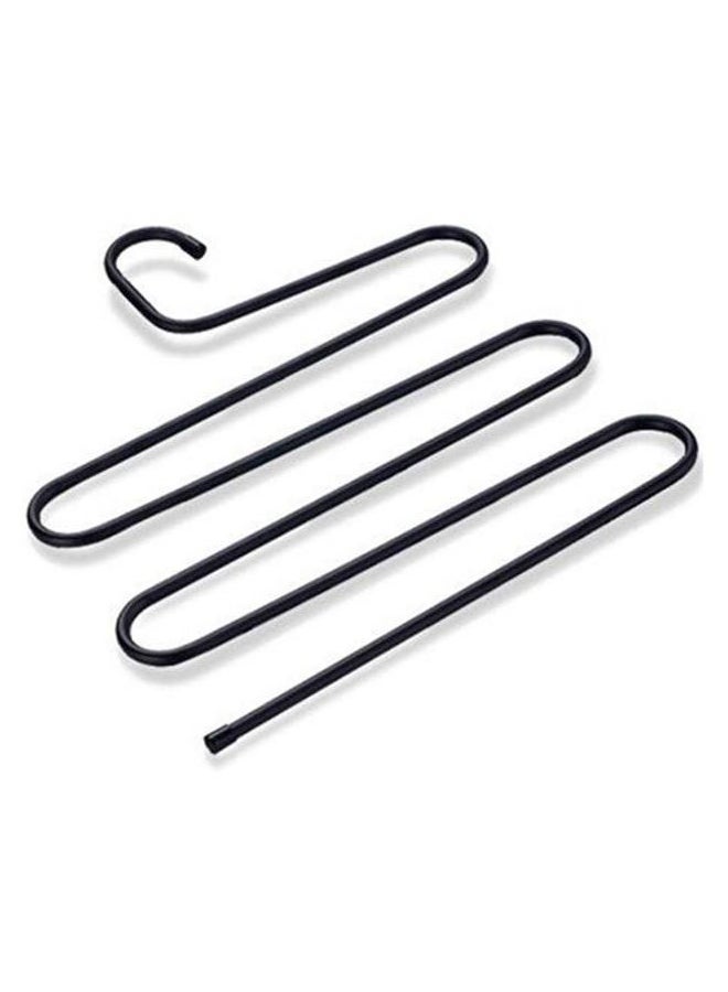 S-Type Stainless Steel Multi Layers Jeans Hangers multicolour