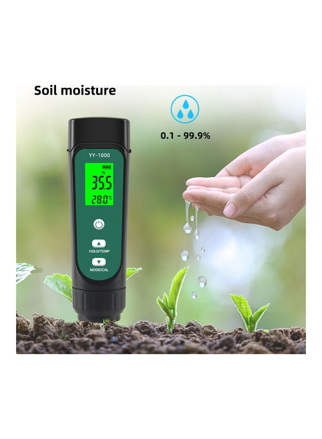 Generic Digital Soil Tester with Backlight Black/Green  - Image 4