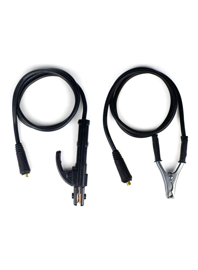 2-Piece Arc Welding Ground Clamp Set Black - Image 1