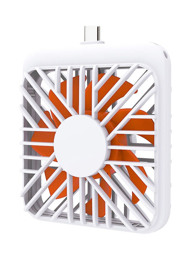 Portable Cell Phone Mini USB Fan S0-992 White - Image 4