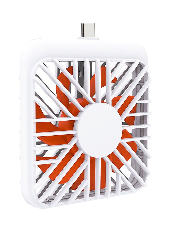 Portable Cell Phone Mini USB Fan S0-992 White - Image 2