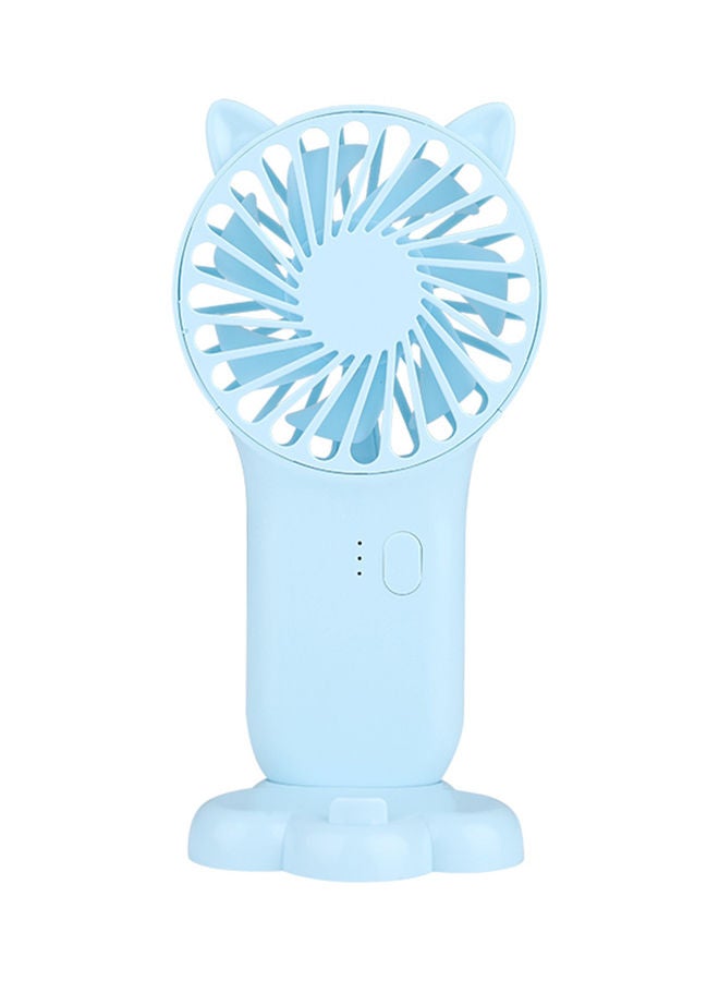 Portable USB Rechargeable Electric Fan S0-950 Blue