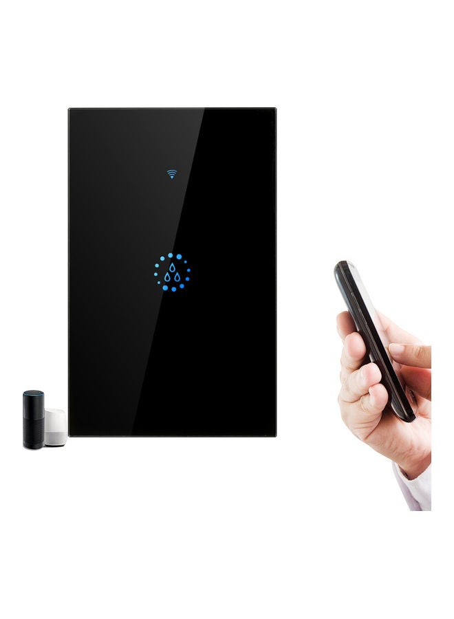 مفتاح غلاية ذكي للغاية يعمل بالواي فاي مع براغي. أسود - Image 1