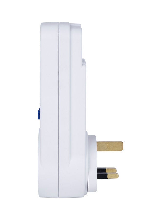 LCD Display Electricity Usage Power Meter Socket White - Image 5