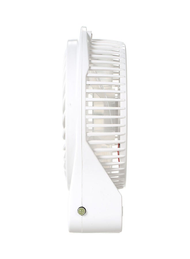 مروحة محمولة قابلة للشحن ومزودة بمصباح LED S0-1050 أبيض - Image 3