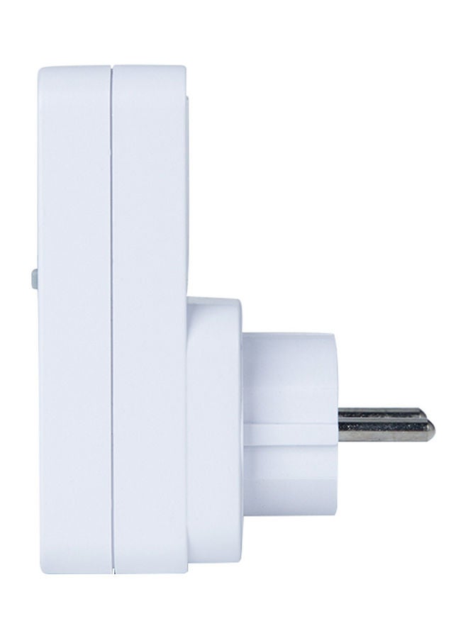 LCD Display Electricity Usage Power Meter Socket White - Image 5