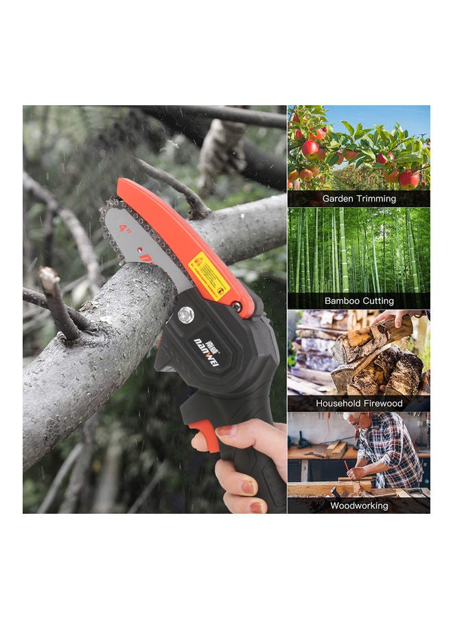 21V Mini Cordless Chainsaw Kit Multicolour - Image 3