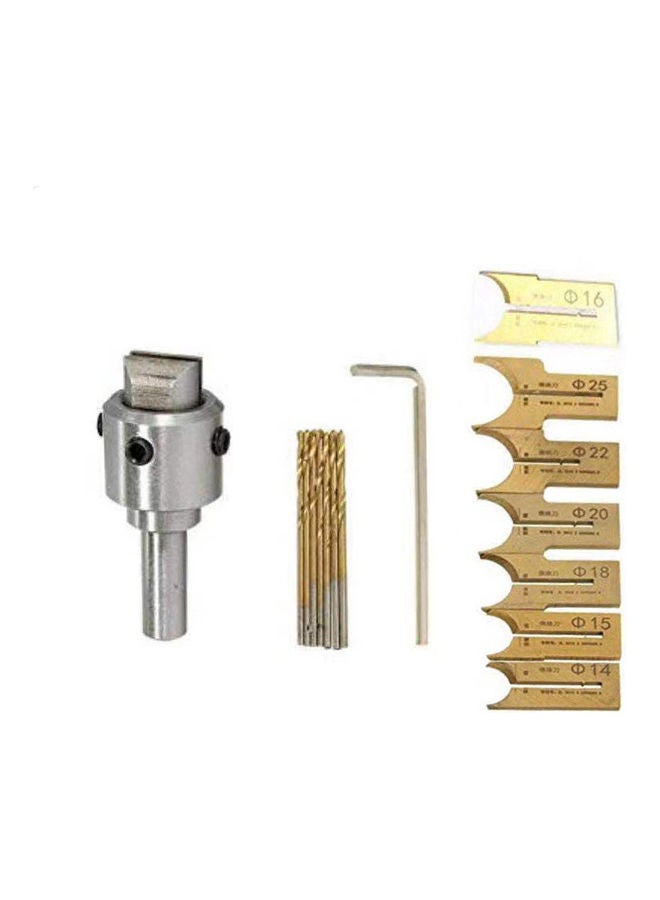 16-Piece Carbide Drill Bit Kit Multicolour 8.00X6.00X8.00cm - Image 1