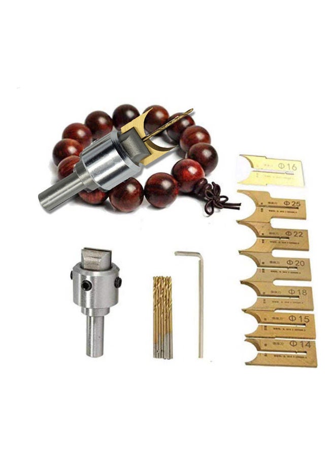 16-Piece Carbide Drill Bit Kit Multicolour 8.00X6.00X8.00cm - Image 5