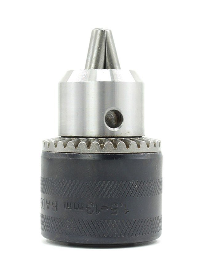 5-Piece Drill Chuck Set Black/Silver 14.50X5.00X11.00cm  - Image 3