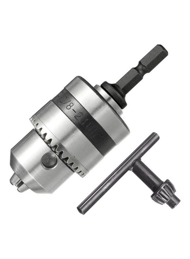 3/8 Electric Drill Chuck Black/Silver 10.00X4.00X10.00cm - Image 4
