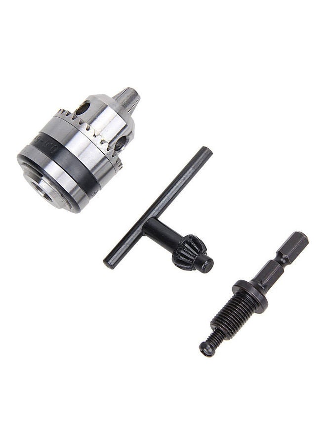 3/8 Electric Drill Chuck Black/Silver 10.00X4.00X10.00cm - Image 5
