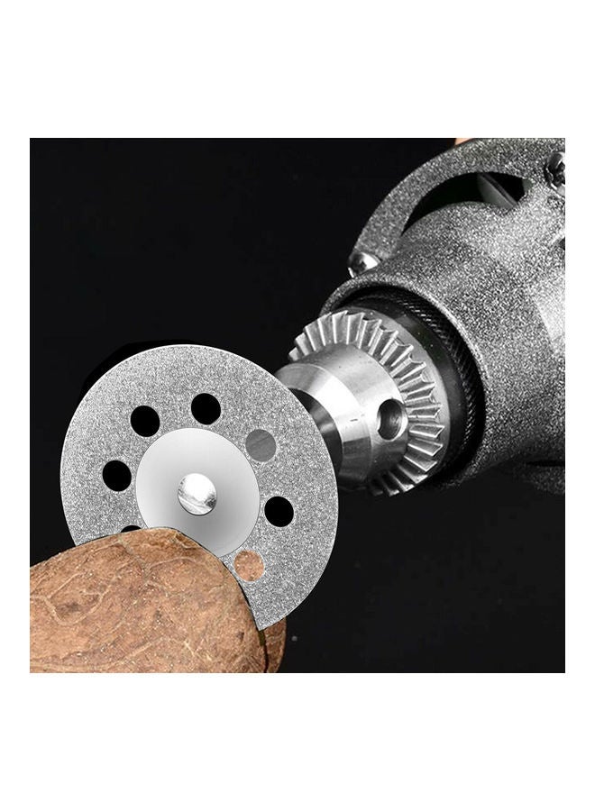 60-Piece Diamond Cutting Wheels Set Silver - Image 3