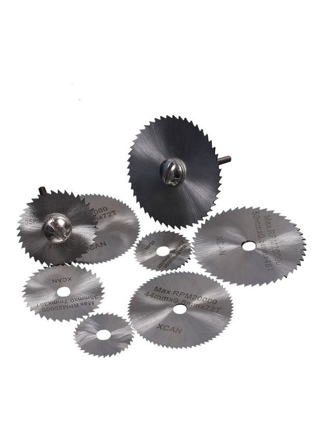 60-Piece Diamond Cutting Wheels Set Silver - Image 5