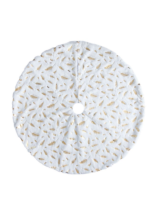 Christmas Tree Skirt White 122cm - Image 1
