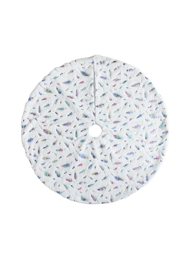 Christmas Tree Skirt White 122cm - Image 1