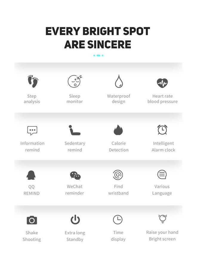 ساعة ذكية متعددة الوظائف ومضادة للماء من طراز M4 لون أسود - Image 5