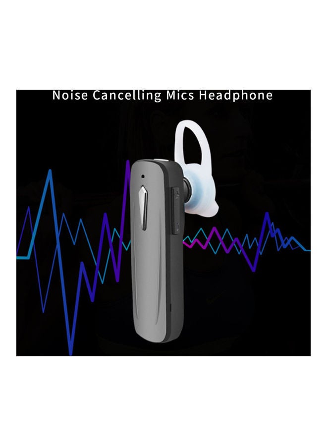Generic - Wirelessly Handsfree with Microphone Noise Cancelling Mics Black - Image 1