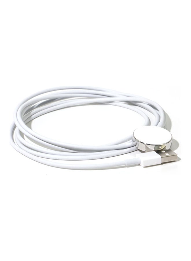 Wireless Charger for Apple Watch Series 1 2 3 White - Image 3