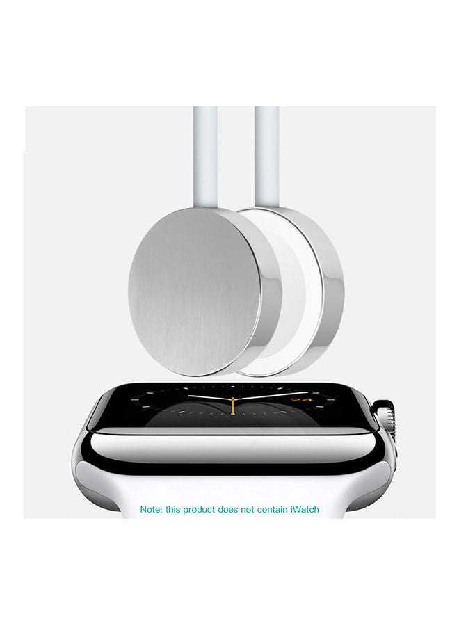 Wireless Charger for Apple Watch Series 1 2 3 White - Image 5