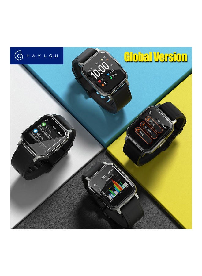 Haylou LS02 Waterproof Multi-Functional Global Version Smart Watch Black - Image 1