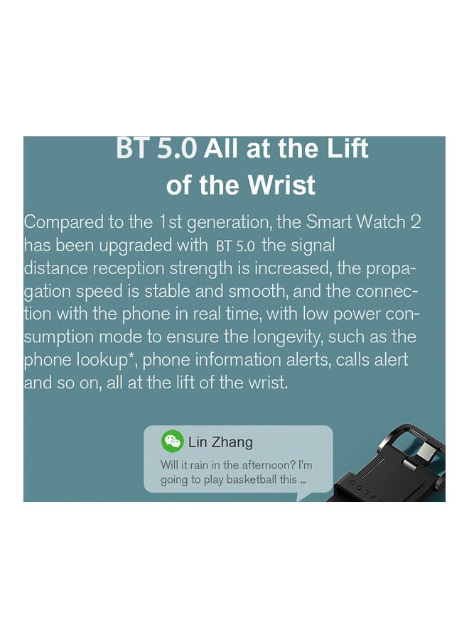 Haylou LS02 Waterproof Multi-Functional Global Version Smart Watch Black - Image 4