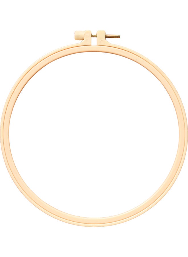 5-PIece Embroidery Floss Hoops Set Beige  - Image 2