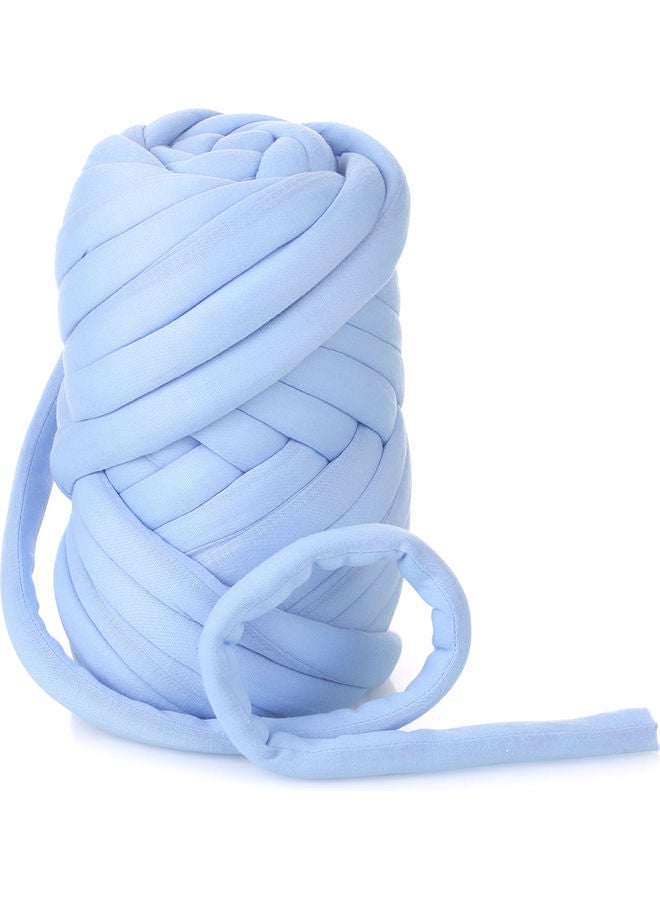 Super Cotton Chunky Yarn For Decor Blue  - Image 4