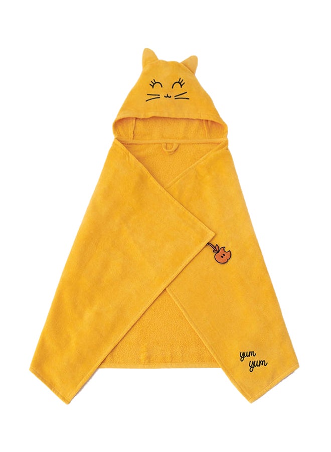 Milk & Moo Tombish Cat Hooded Baby Towel  - Image 1