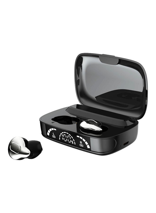 TWS BT 5.1 Earbuds Silver/Black - Image 1