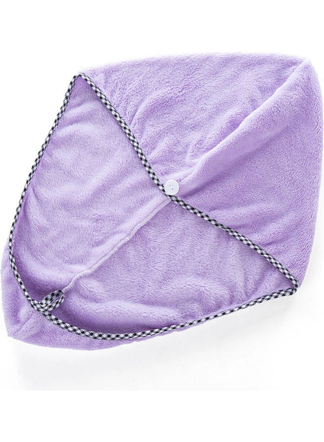 Generic 1-Piece Hair Towel Wrap For Drying Purple - Image 1
