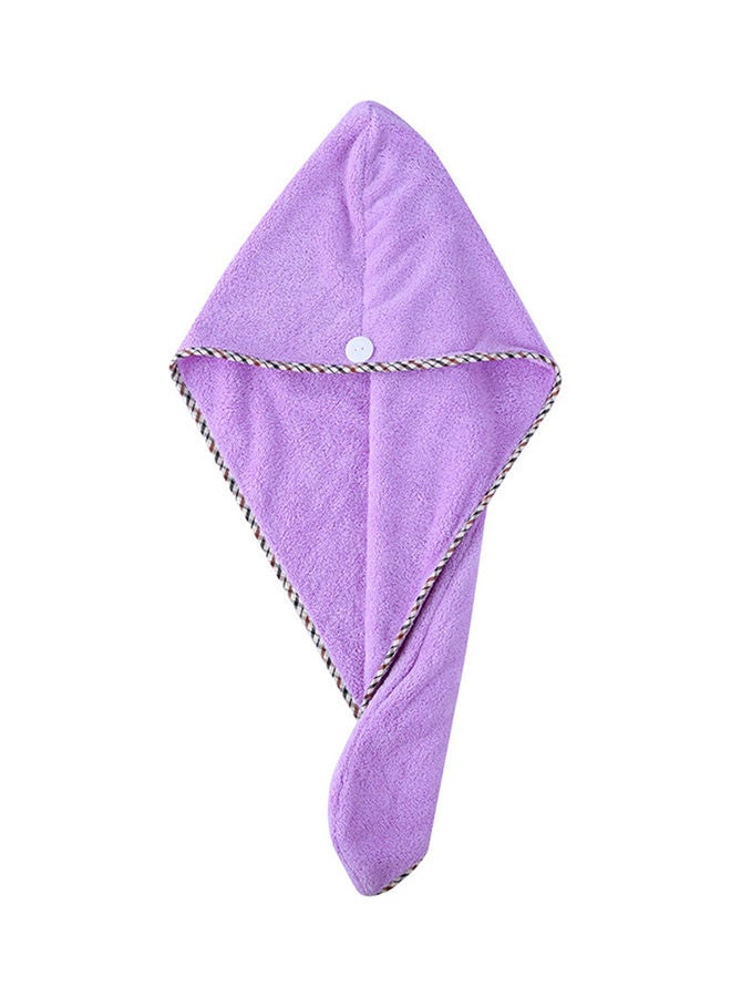 Generic 1-Piece Hair Towel Wrap For Drying Purple - Image 2