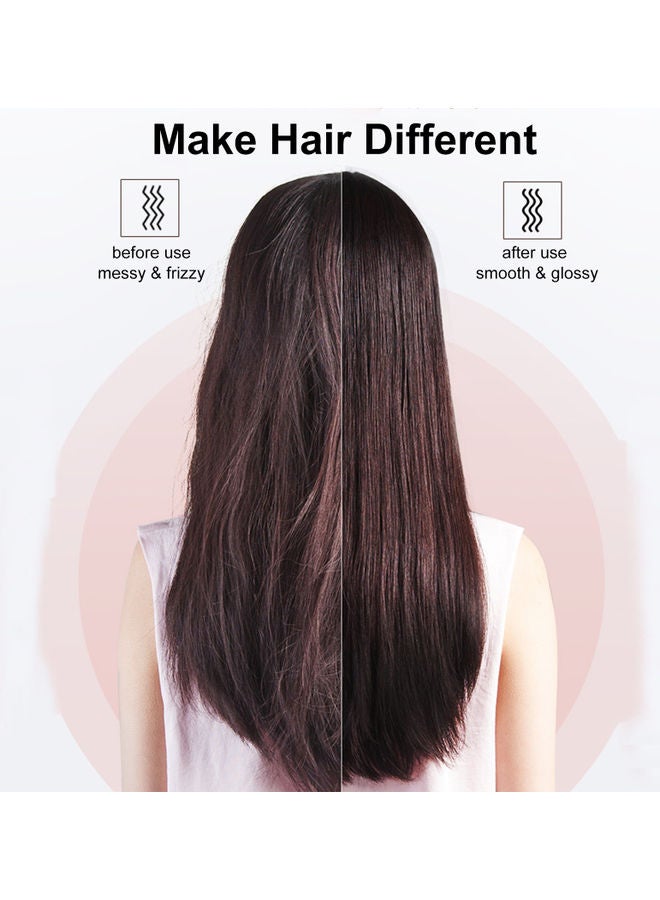 Hair Straightener Brush White - Image 4