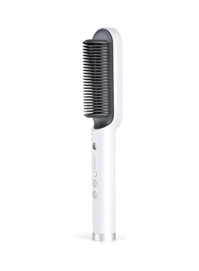 Hair Straightener Brush White - Image 5