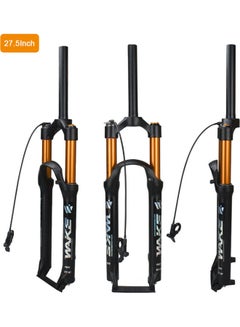 WAKE Mountain Bike Wire-controlled Straight-pipe Dual-air Front Fork  - Image 3