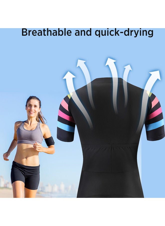 Breathable Short Sleeves Cycling Jersey L - v1627130639/N49418107A_2