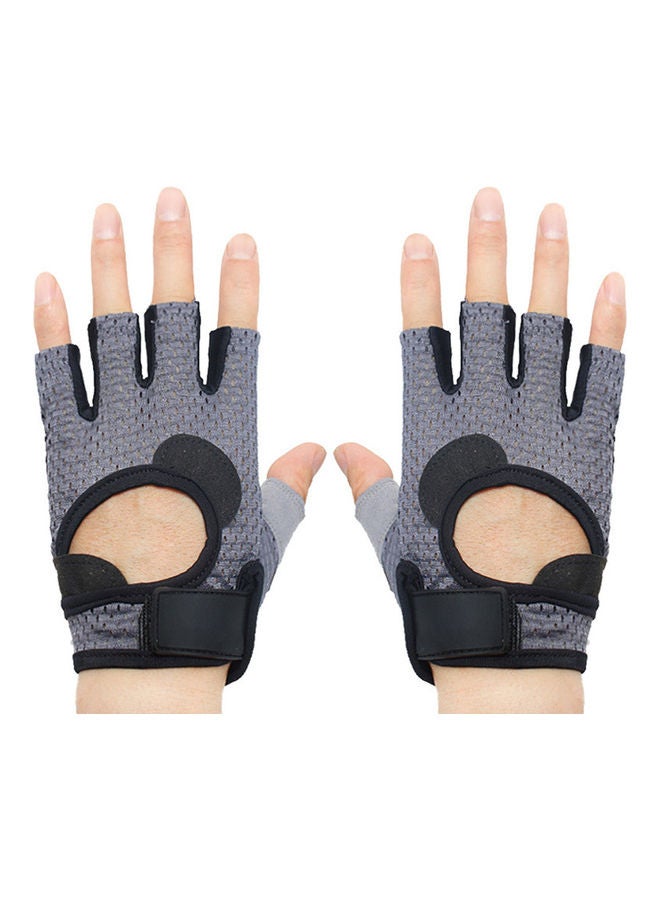 Generic Pair Of Breathable Half Finger Gloves M  - Image 1
