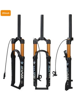WAKE Mountain Bike Line-Controlled Straight-Pipe Dual-Air Front Fork  - Image 5