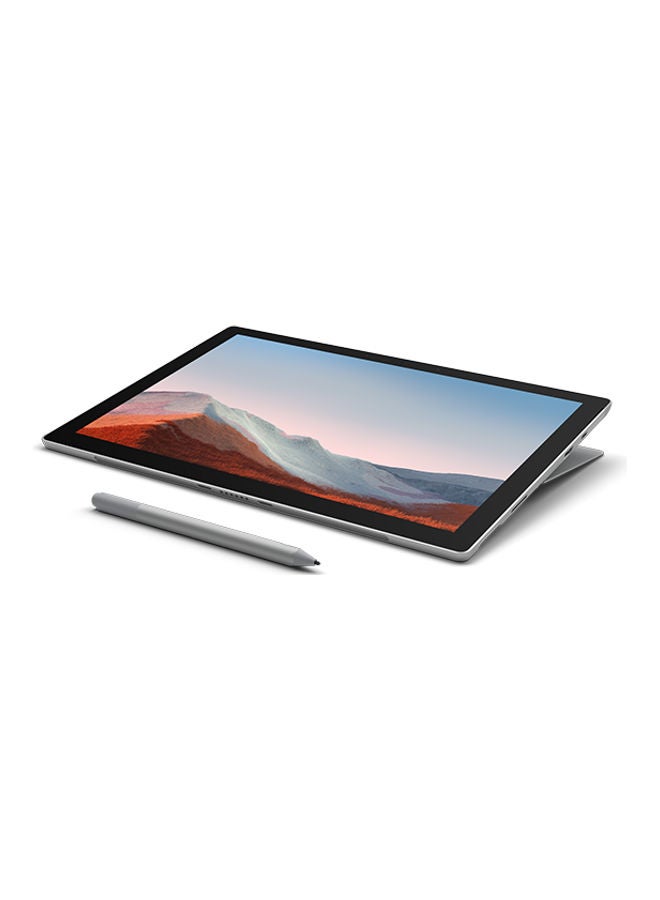 Surface Pro 7+ Convertible 2 In 1 Laptop With 12.3 Inch PixelSense Display Screen, Core i5 1135G7 Processor/8GB RAM/256GB SSD/Intel Iris Xe Graphics/Windows 11 Home/International Version - English Platinum