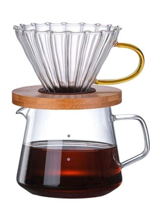 Pour Over Coffee Maker Clear 600ml - v1627187007/N49421126A_1