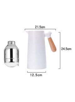 XiuWoo Thermal Coffee Jug White  - Image 3