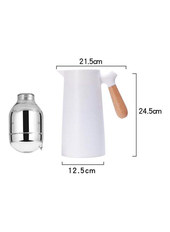 XiuWoo Thermal Coffee Jug White  - Image 3