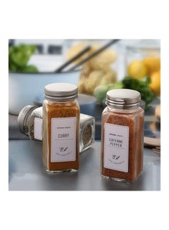 XiuWoo 24-Piece Spice Jar And Accessory Set Multicolour 120ml  - Image 5