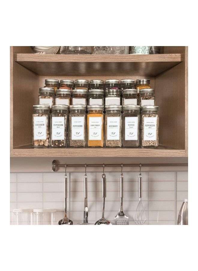 XiuWoo - 24-Piece Spice Jar And Accessory Set Multicolour 120ml - Image 1