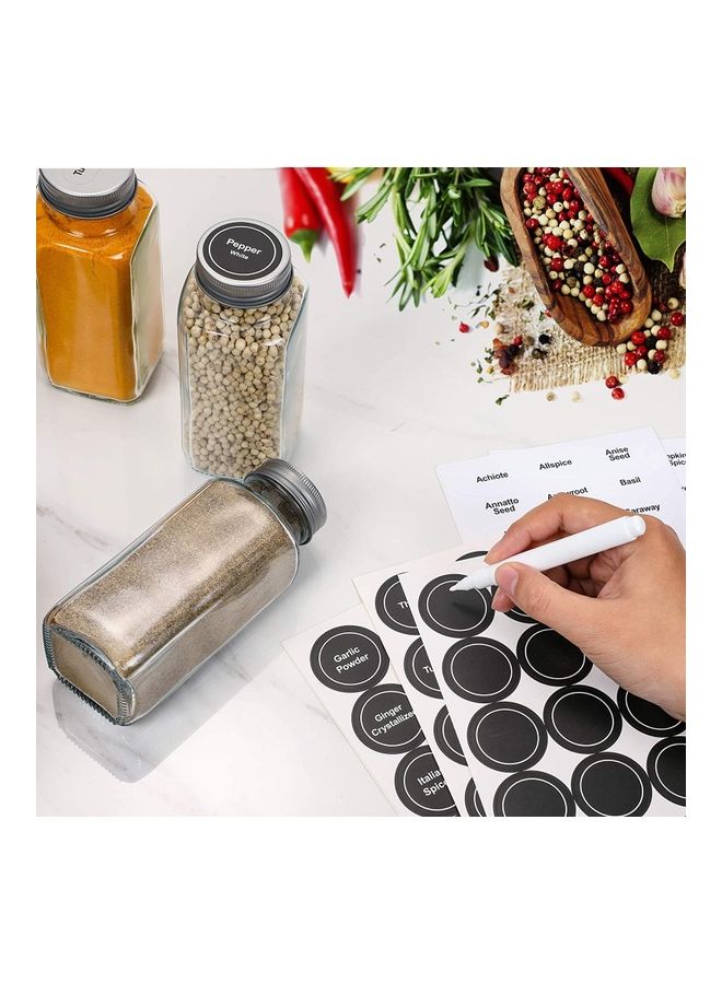 XiuWoo - 14-Piece Spice Jar And Accessory Set Multicolour 240ml - Image 1