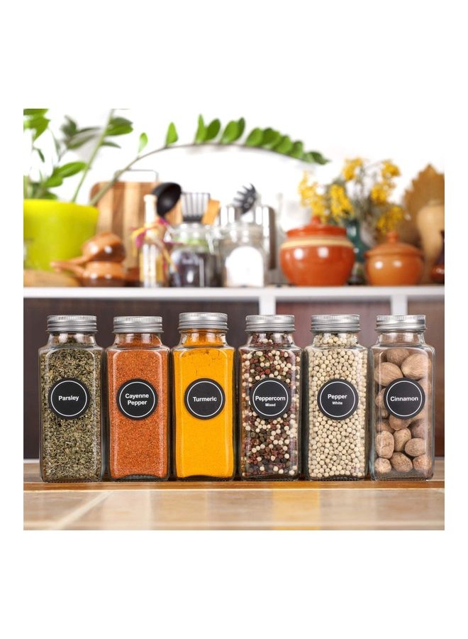 XiuWoo - 14-Piece Spice Jar And Accessory Set Multicolour 240ml - Image 1