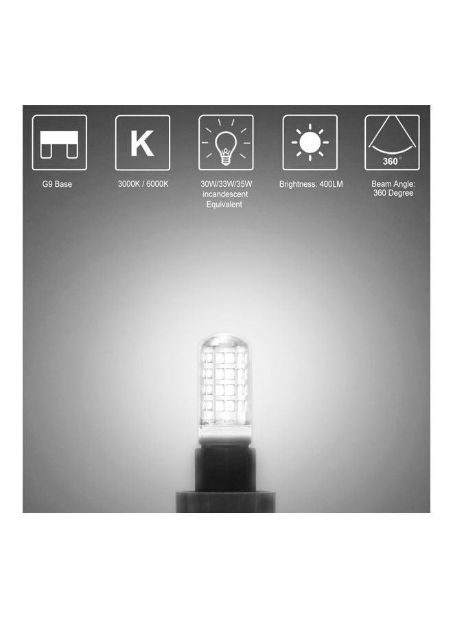 ماركة غير محددة مصابيح LED من 5 قطع أبيض  - Image 2